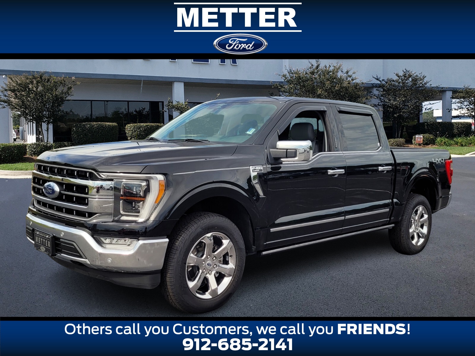 Used 2023 Ford F-150 Lariat with VIN 1FTFW1E50PFA30741 for sale in Metter, GA