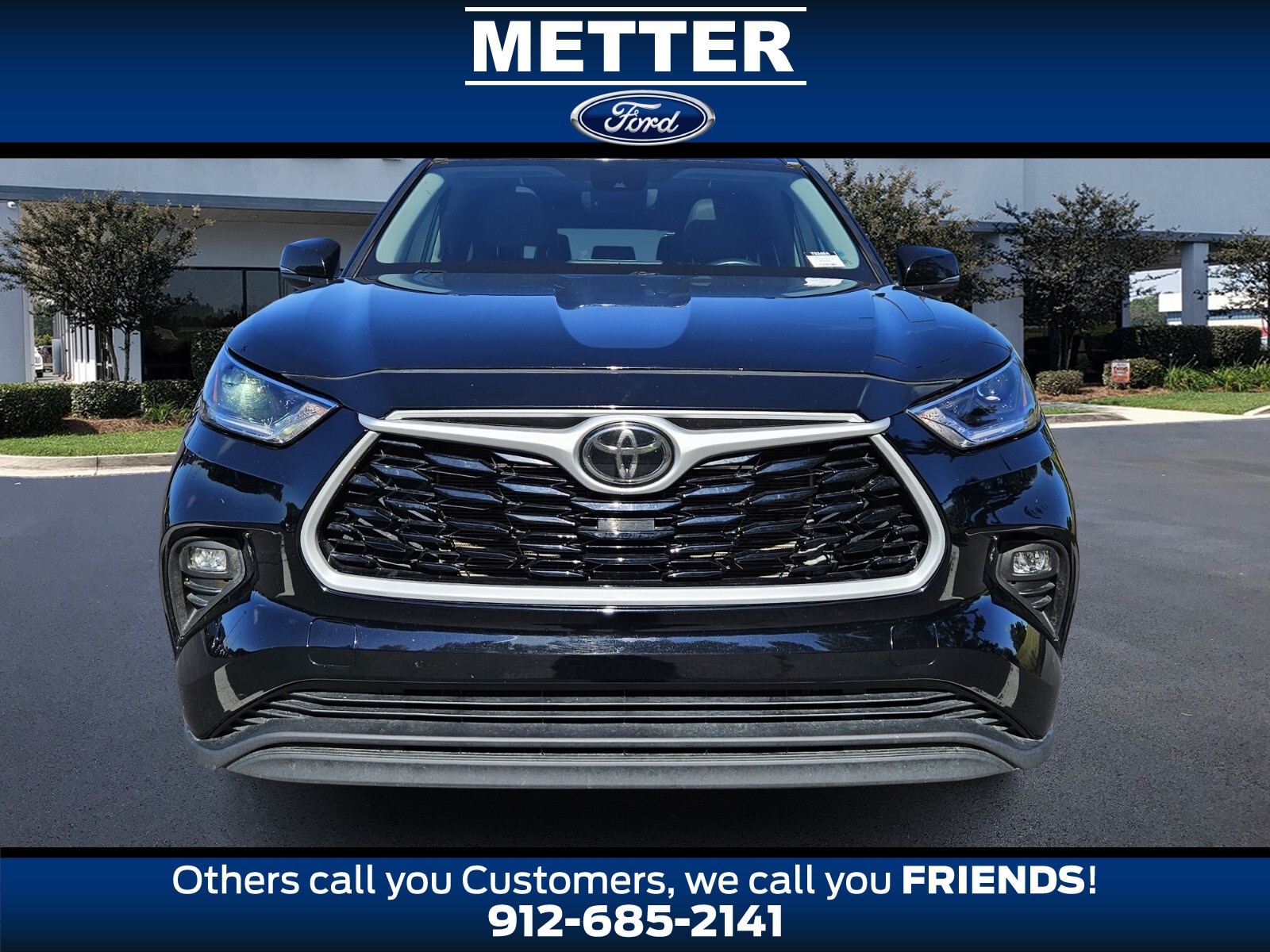 Used 2021 Toyota Highlander XLE with VIN 5TDGZRAH6MS074071 for sale in Metter, GA