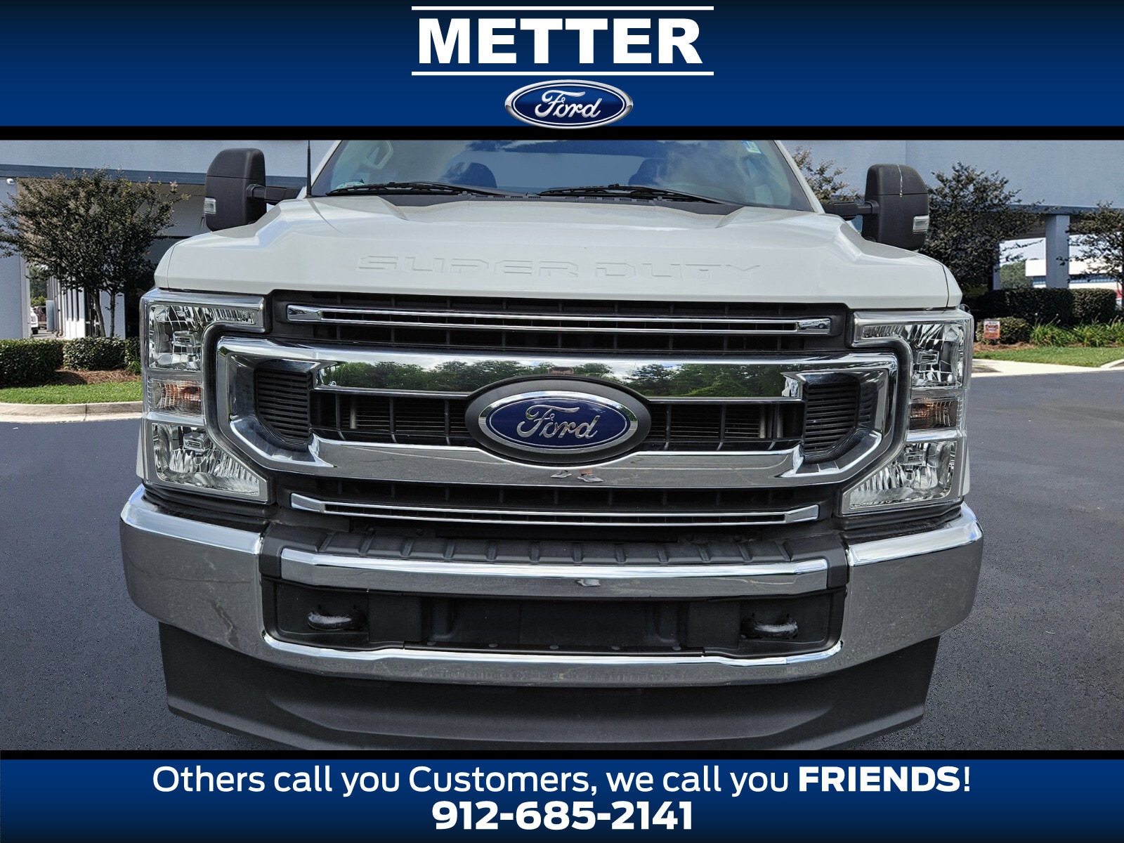 Used 2021 Ford F-350 Super Duty XLT with VIN 1FT8W3BT7MED93031 for sale in Metter, GA