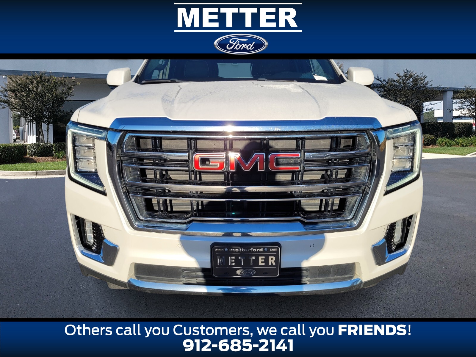 Used 2021 GMC Yukon SLT with VIN 1GKS1BKD7MR464233 for sale in Metter, GA