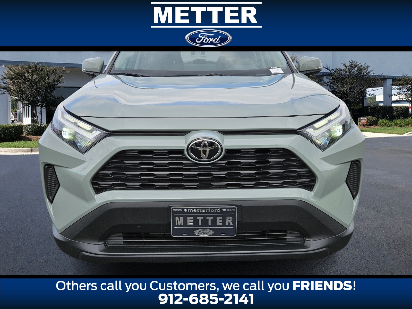 Used 2022 Toyota RAV4 XLE with VIN 2T3P1RFV5NW275756 for sale in Metter, GA