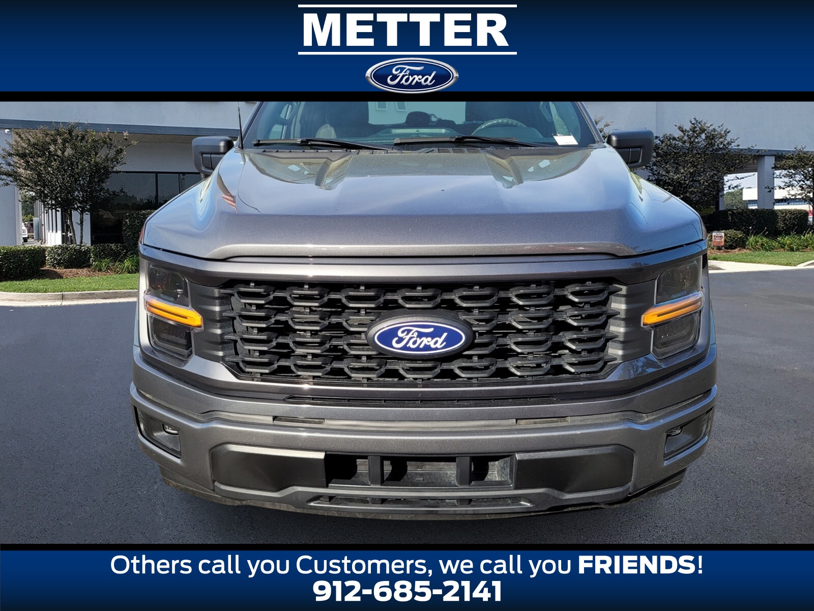 Used 2024 Ford F-150 STX with VIN 1FTEX2KP5RKE24878 for sale in Metter, GA