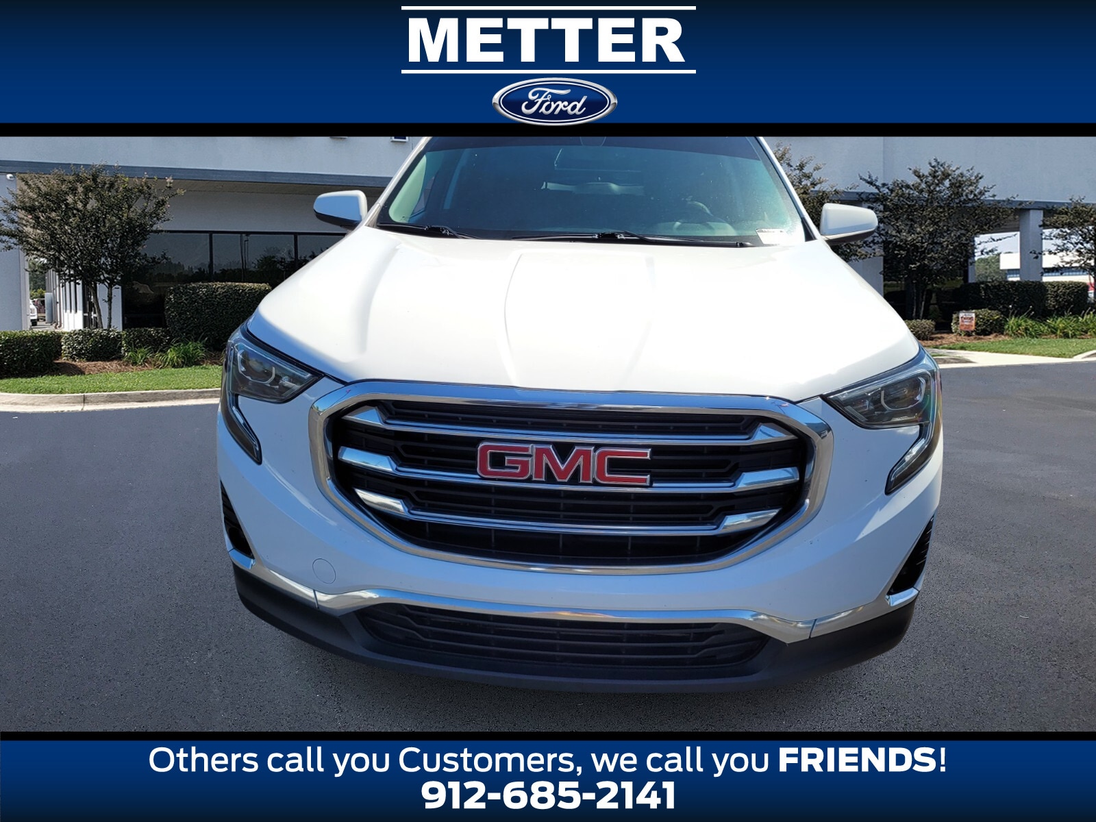 Used 2019 GMC Terrain SLT with VIN 3GKALPEV4KL159915 for sale in Metter, GA
