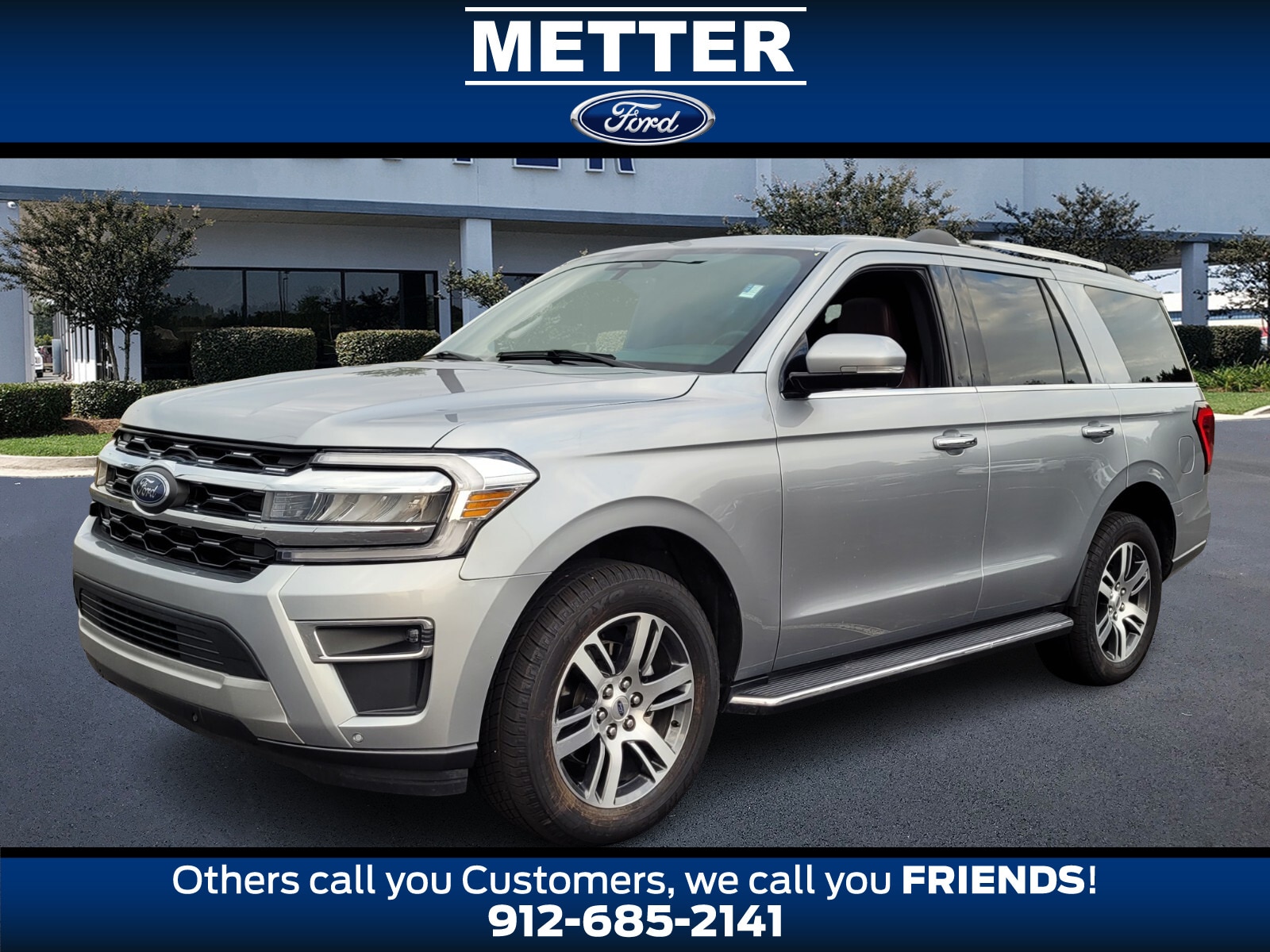 Used 2022 Ford Expedition Limited with VIN 1FMJU1KT3NEA29410 for sale in Metter, GA