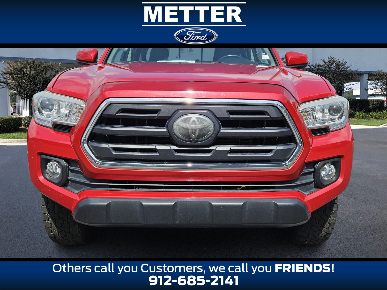 Used 2018 Toyota Tacoma SR5 with VIN 3TMCZ5AN1JM128241 for sale in Metter, GA