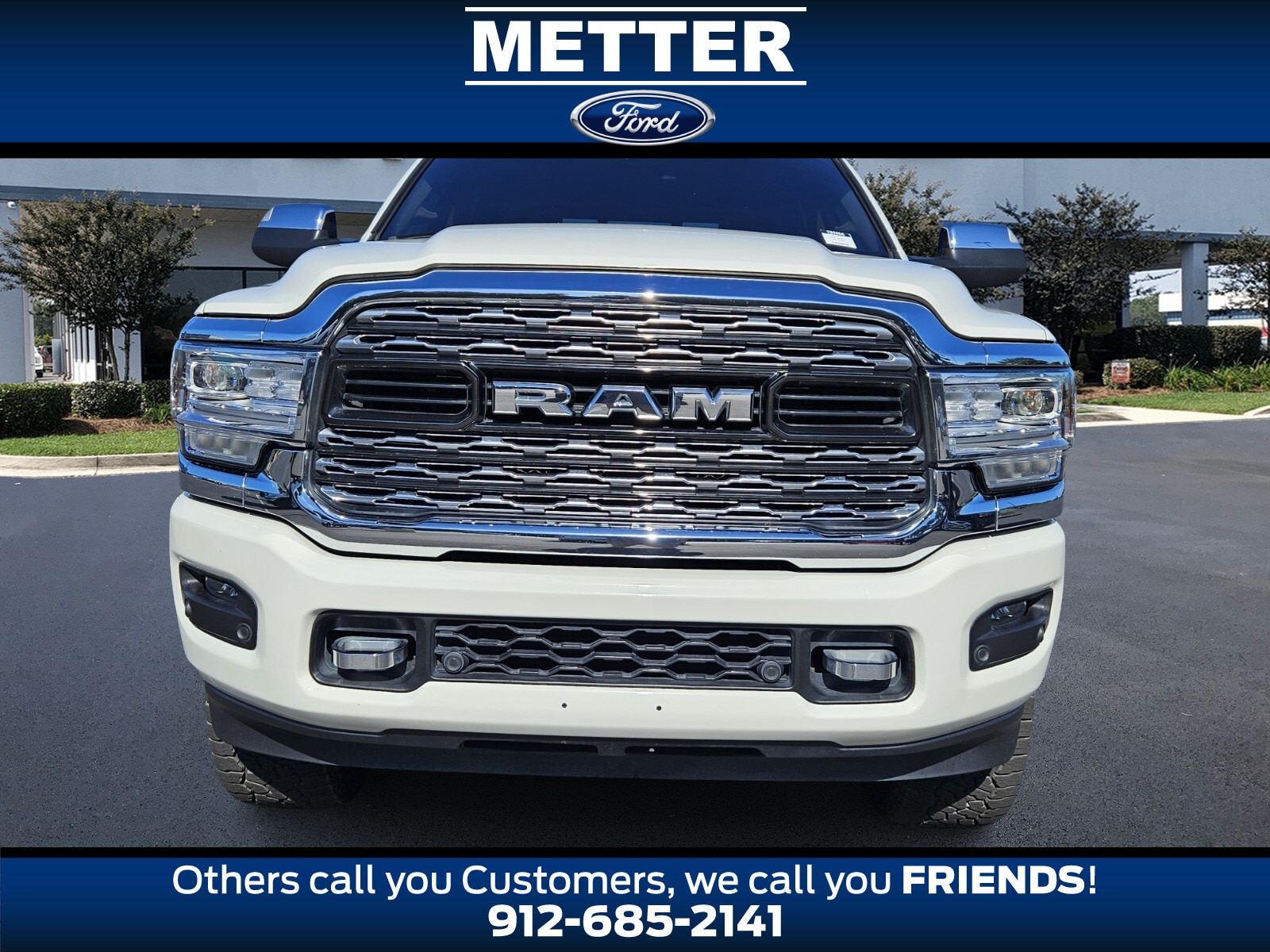 Used 2022 RAM Ram 2500 Pickup Laramie Limited with VIN 3C6UR5TL8NG370391 for sale in Metter, GA