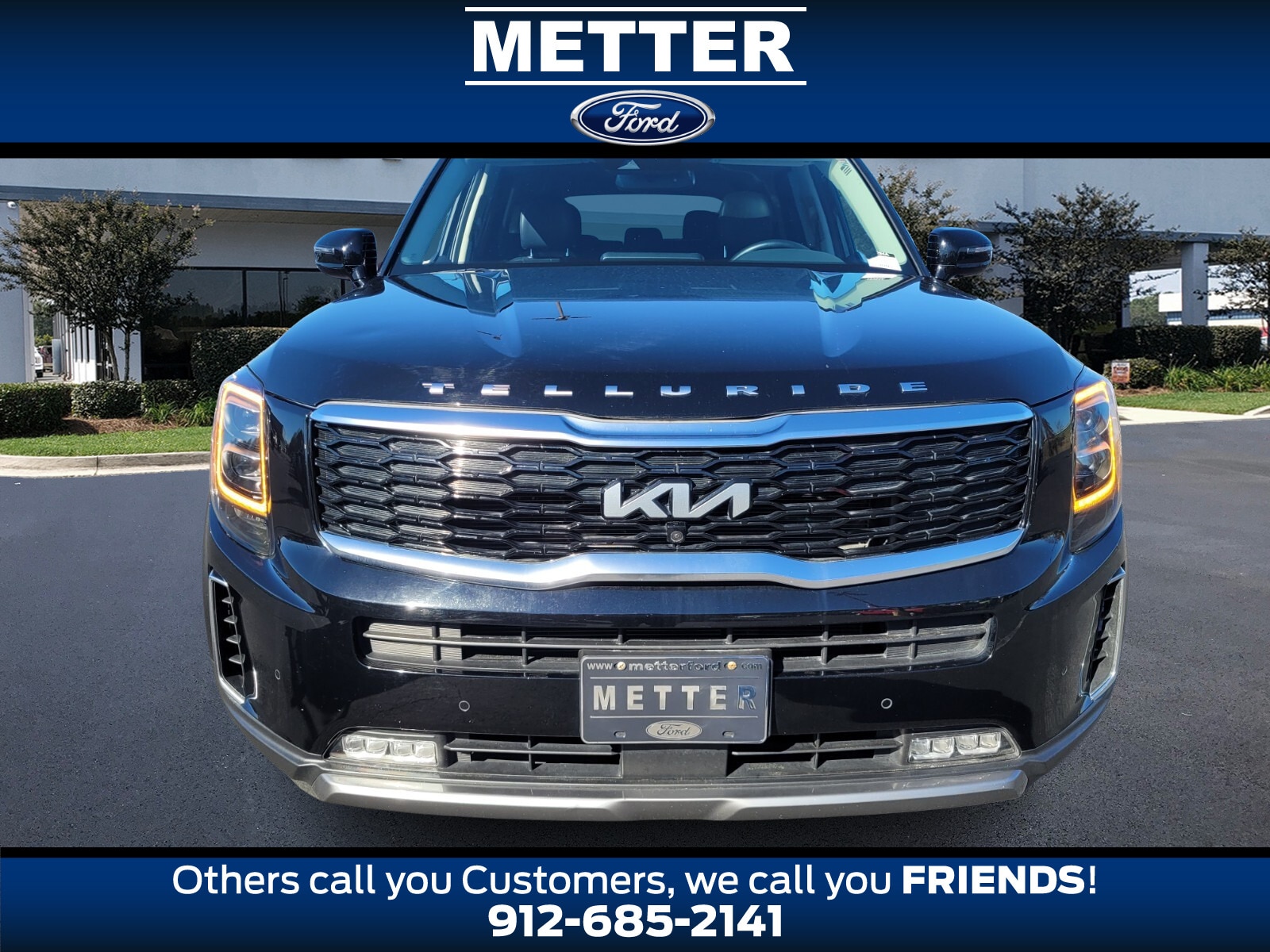 Used 2022 Kia Telluride SX with VIN 5XYP5DHCXNG224061 for sale in Metter, GA