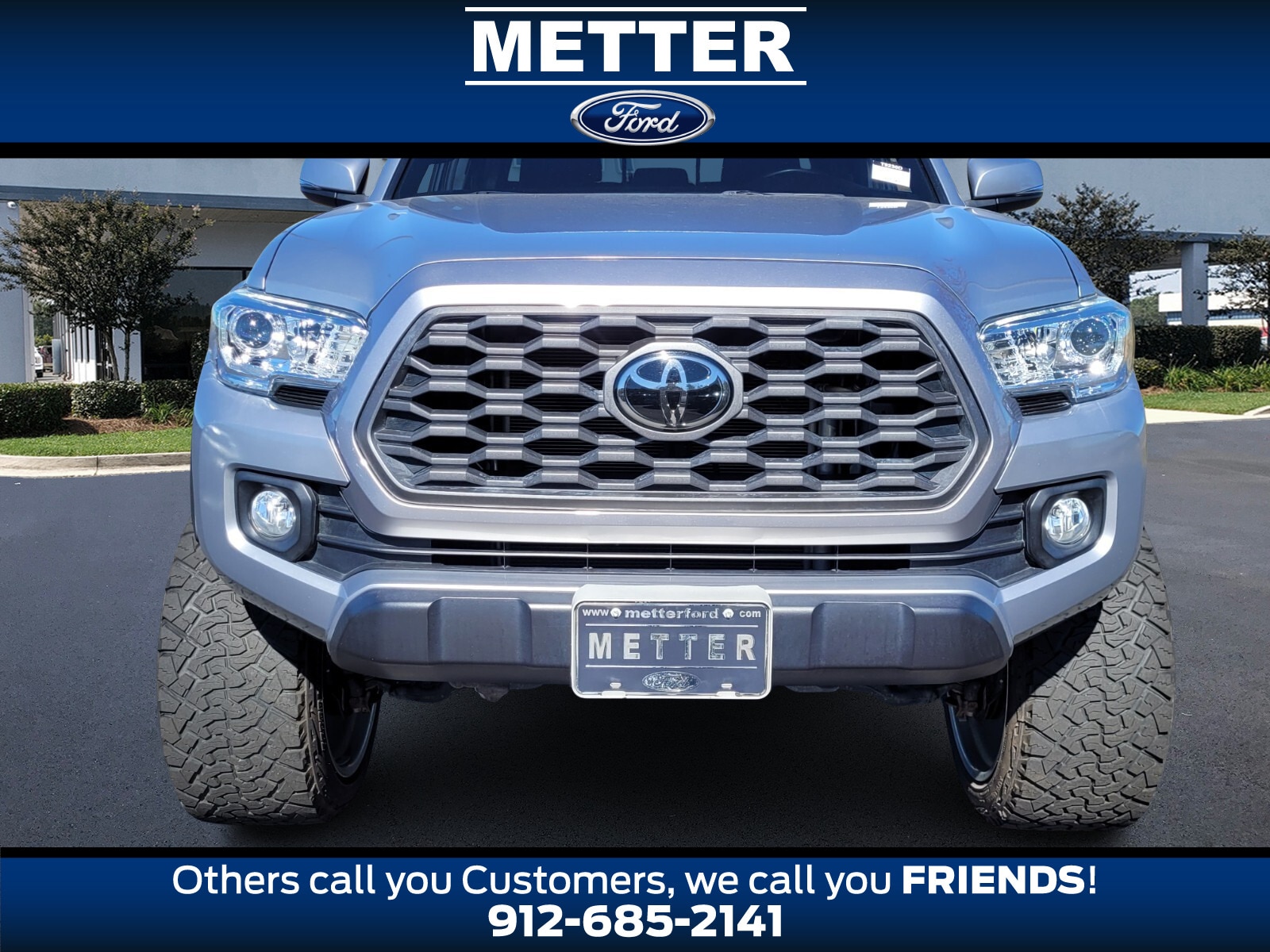 Used 2021 Toyota Tacoma TRD Off Road with VIN 3TYCZ5ANXMT012433 for sale in Metter, GA