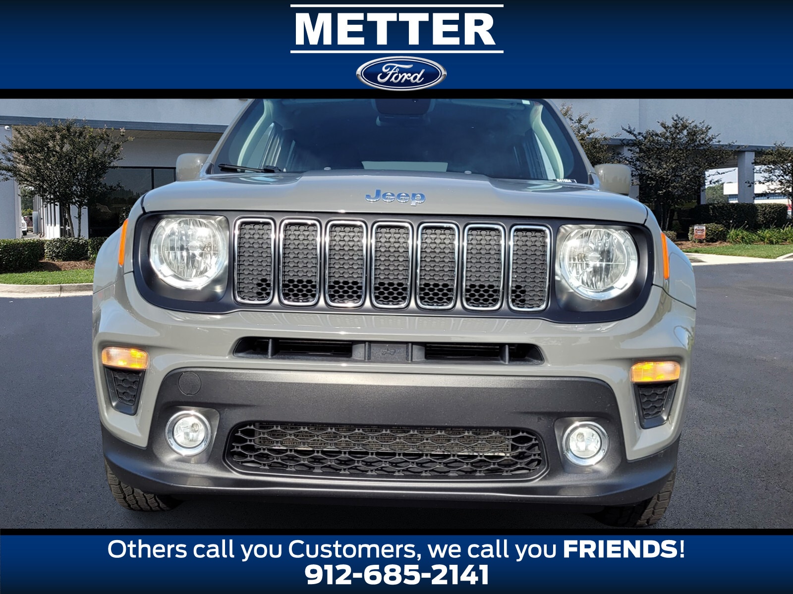 Used 2019 Jeep Renegade Latitude with VIN ZACNJBBB1KPK72886 for sale in Metter, GA