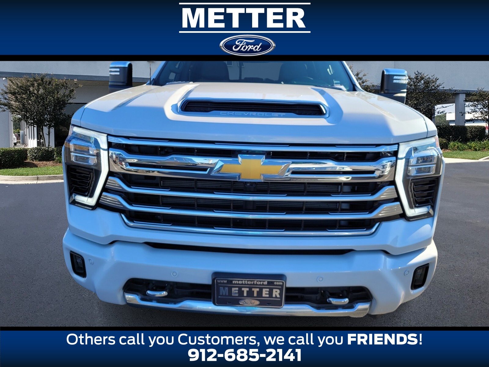 Used 2024 Chevrolet Silverado 2500HD High Country with VIN 1GC4YRE70RF175184 for sale in Metter, GA