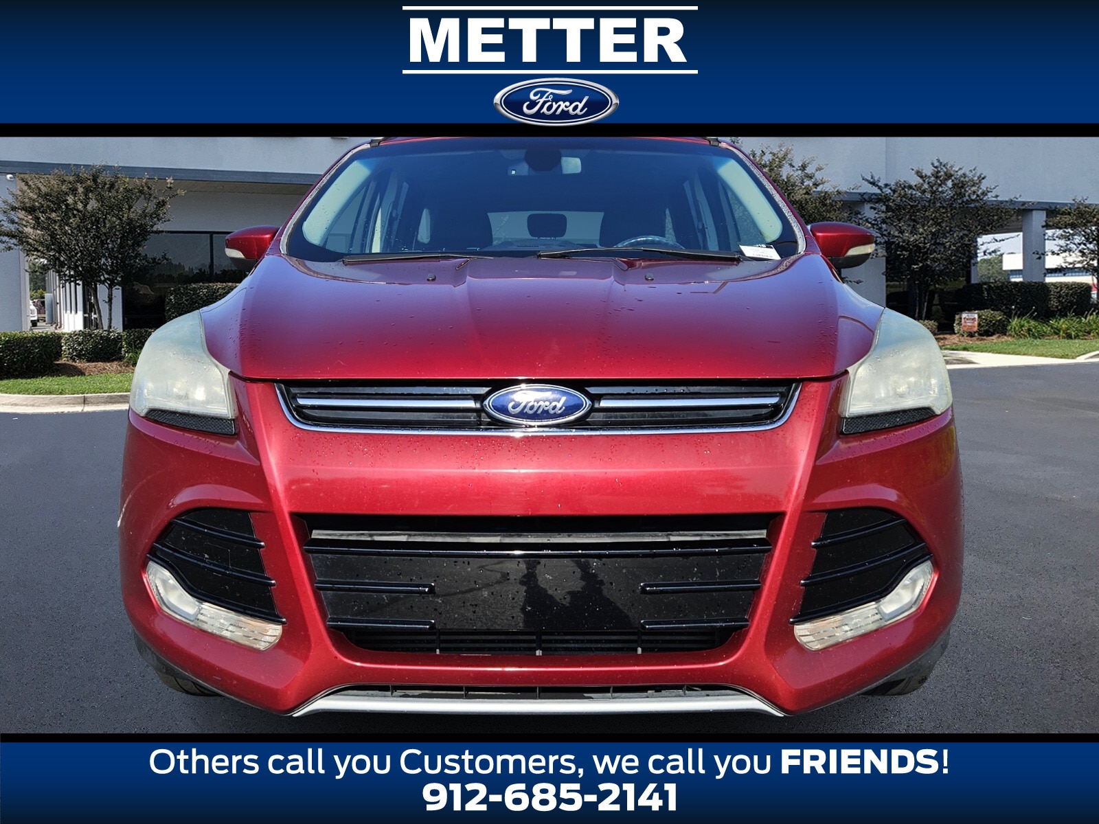 Used 2014 Ford Escape Titanium with VIN 1FMCU0J95EUC34452 for sale in Metter, GA