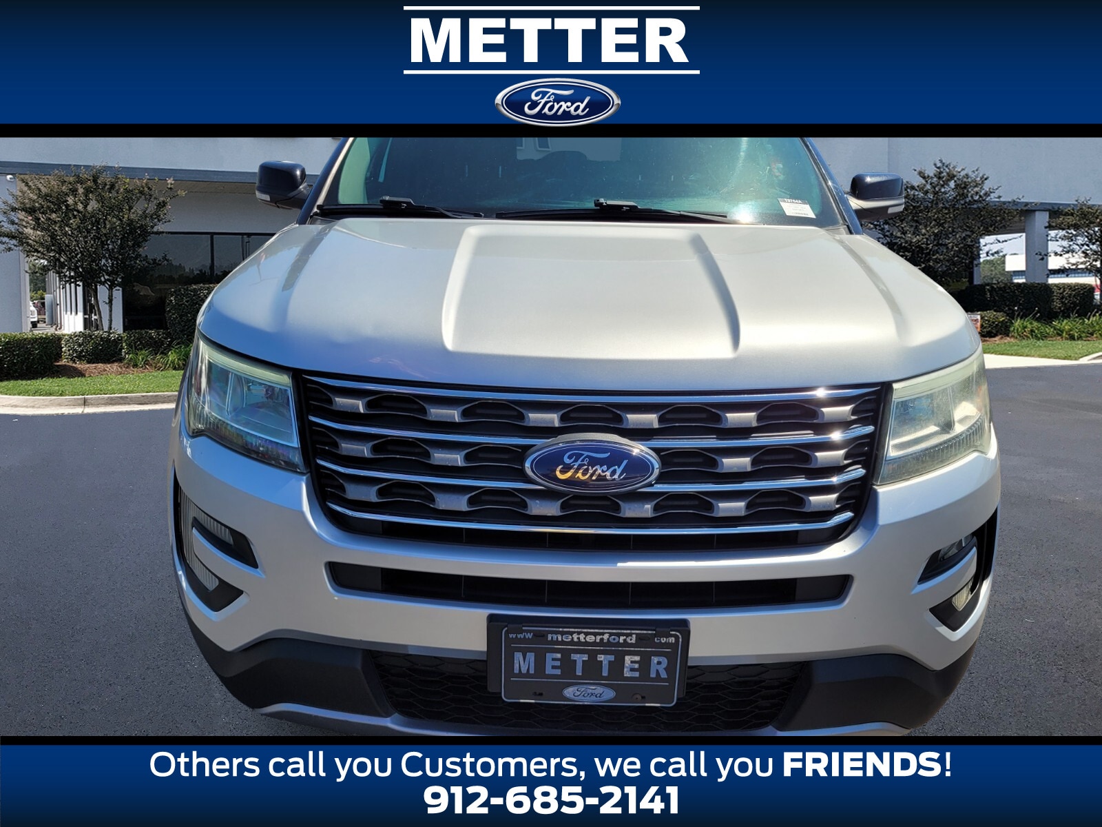 Used 2016 Ford Explorer XLT with VIN 1FM5K7D83GGB75879 for sale in Metter, GA