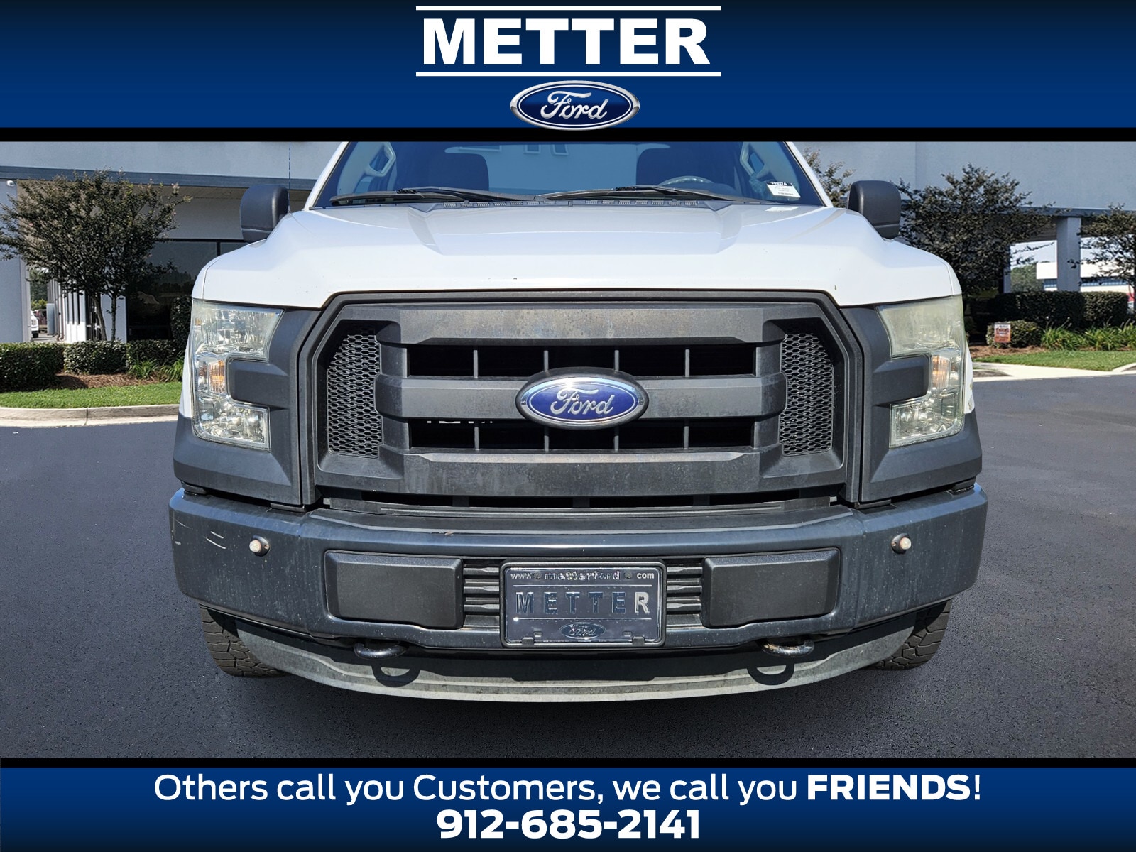 Used 2015 Ford F-150 XL with VIN 1FTFX1EF8FKD91114 for sale in Metter, GA