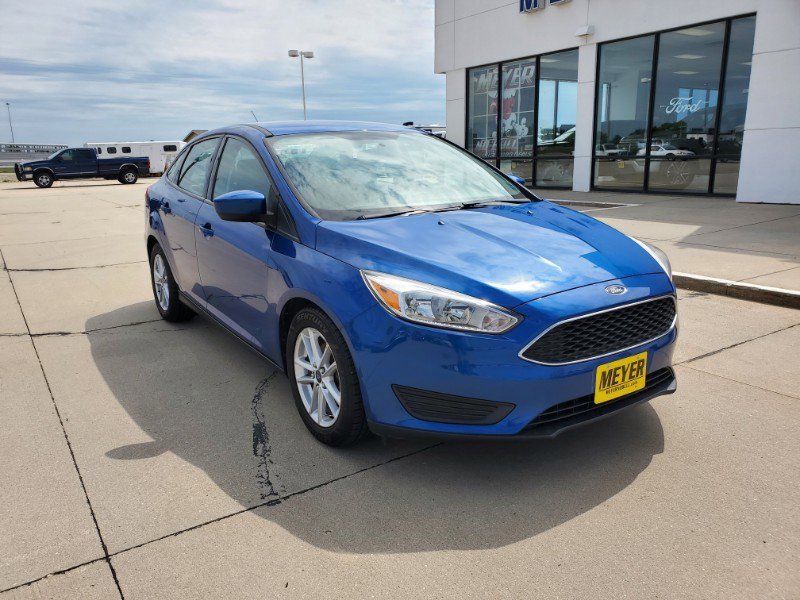 Used 2018 Ford Focus SE with VIN 1FADP3FE7JL331486 for sale in Seward, NE