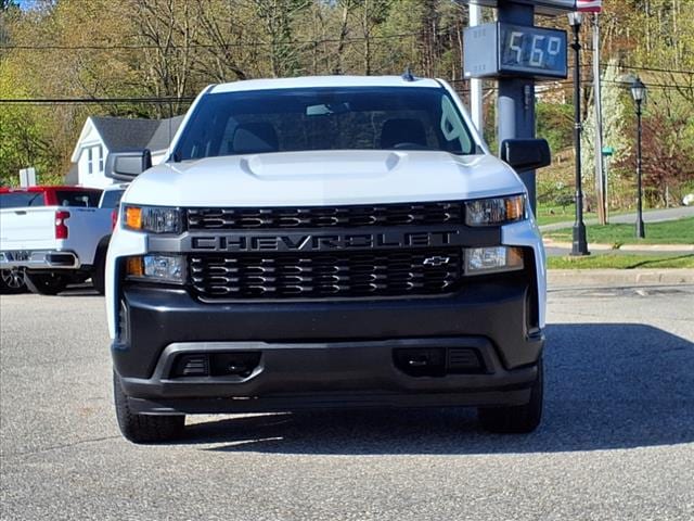 Used 2021 Chevrolet Silverado 1500 Work Truck with VIN 3GCNYAEF5MG179588 for sale in New Era, MI