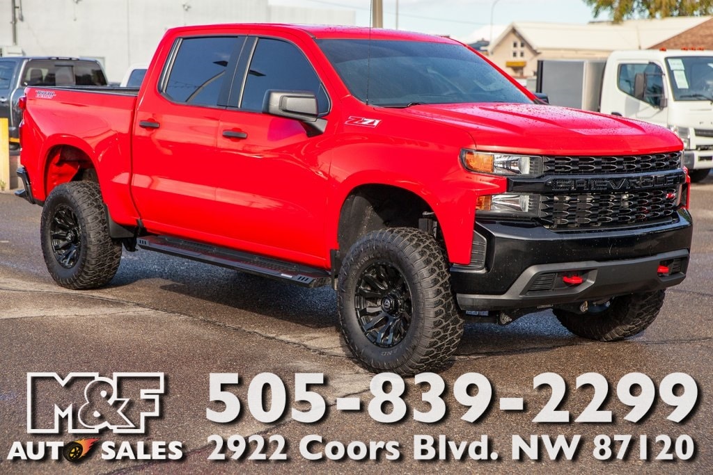 Used 2020 Chevrolet Silverado 1500 Silverado Custom Trail Boss Truck Crew Cab