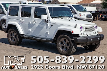 2017 Jeep Wrangler JK Unlimited Sahara 4x4 SUV