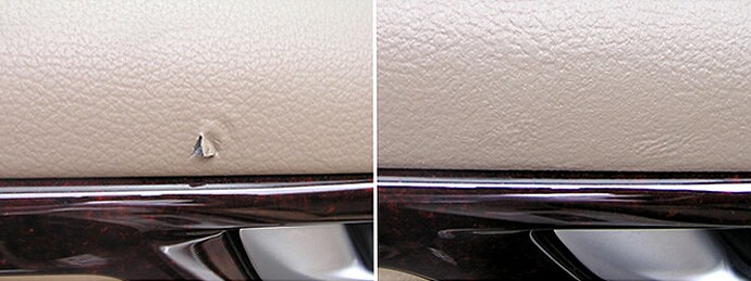 Vehicle interior rips