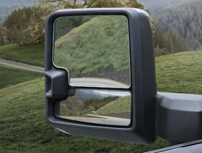 available trailer towing mirrors