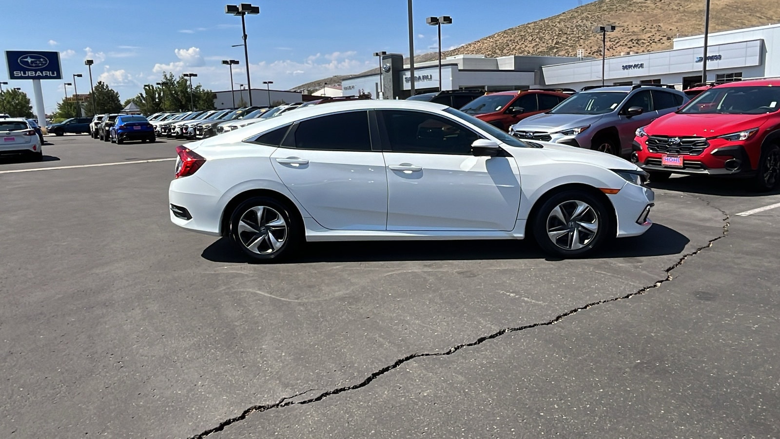 Certified 2021 Honda Civic LX with VIN 2HGFC2F69MH550034 for sale in Carson City, NV