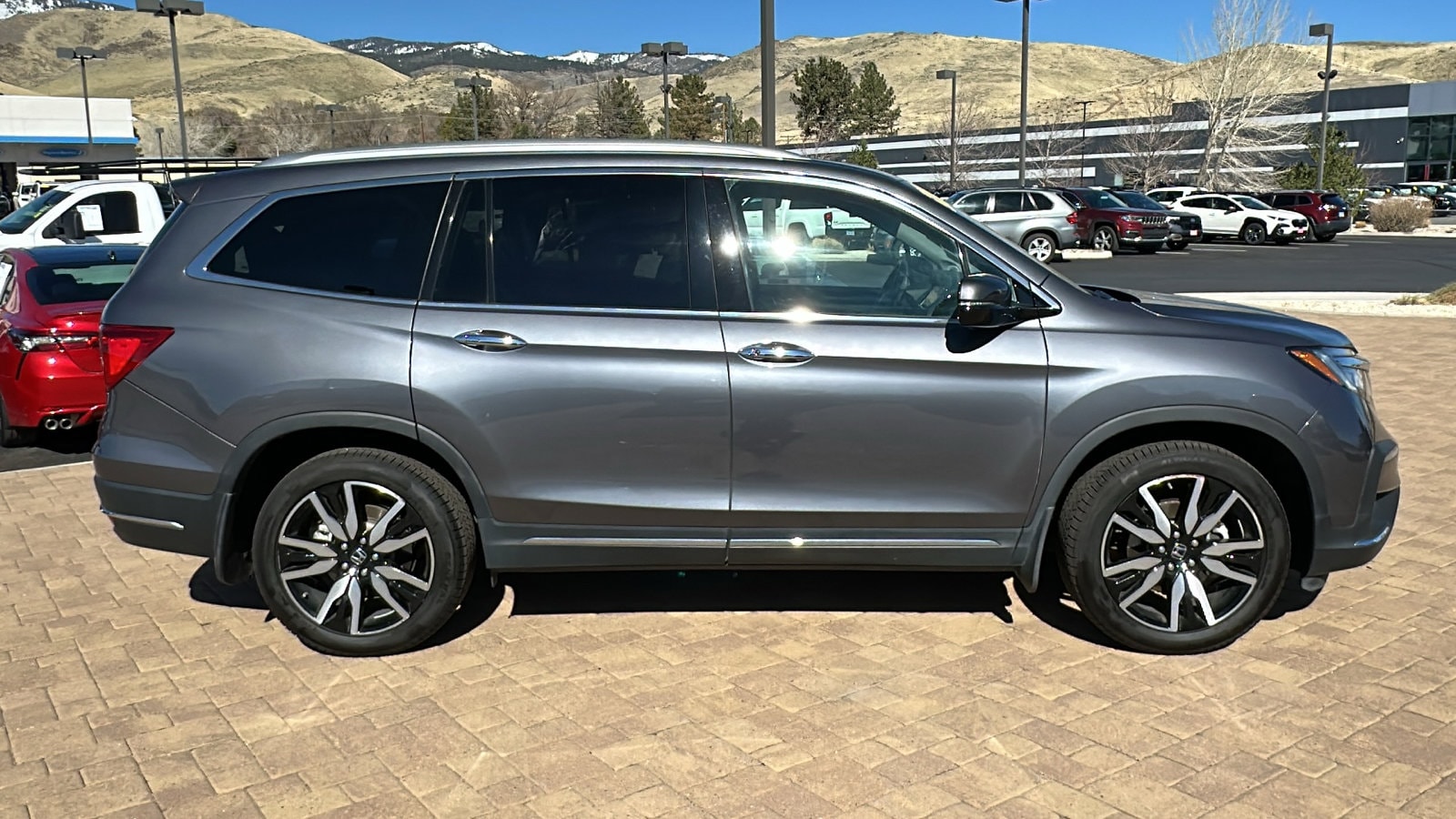 Certified 2022 Honda Pilot Elite with VIN 5FNYF6H03NB059075 for sale in Carson City, NV