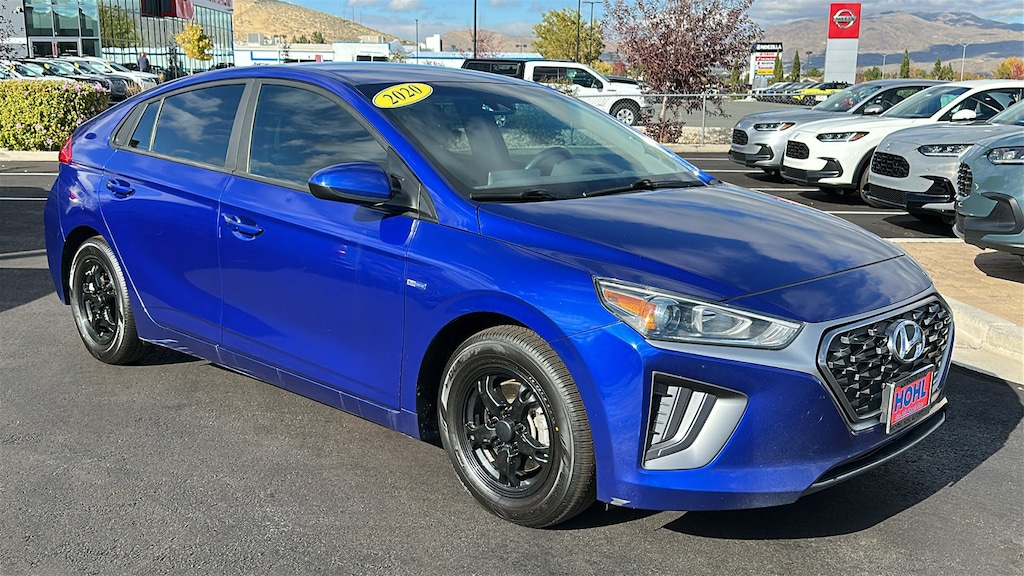 Used 2020 Hyundai Ioniq Hybrid Blue Hatchback