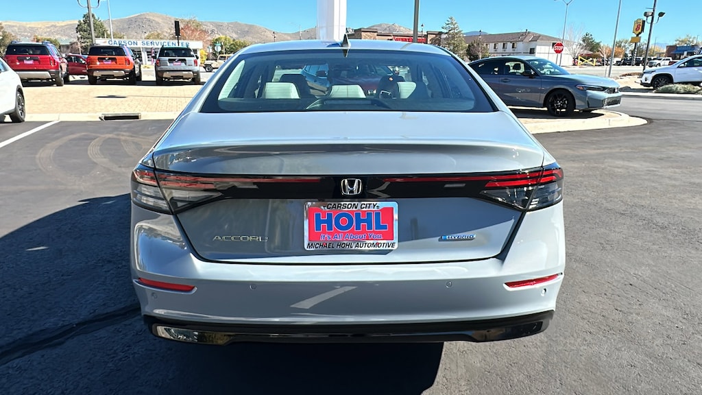 New 2025 Honda Accord Hybrid EX-L Sedan