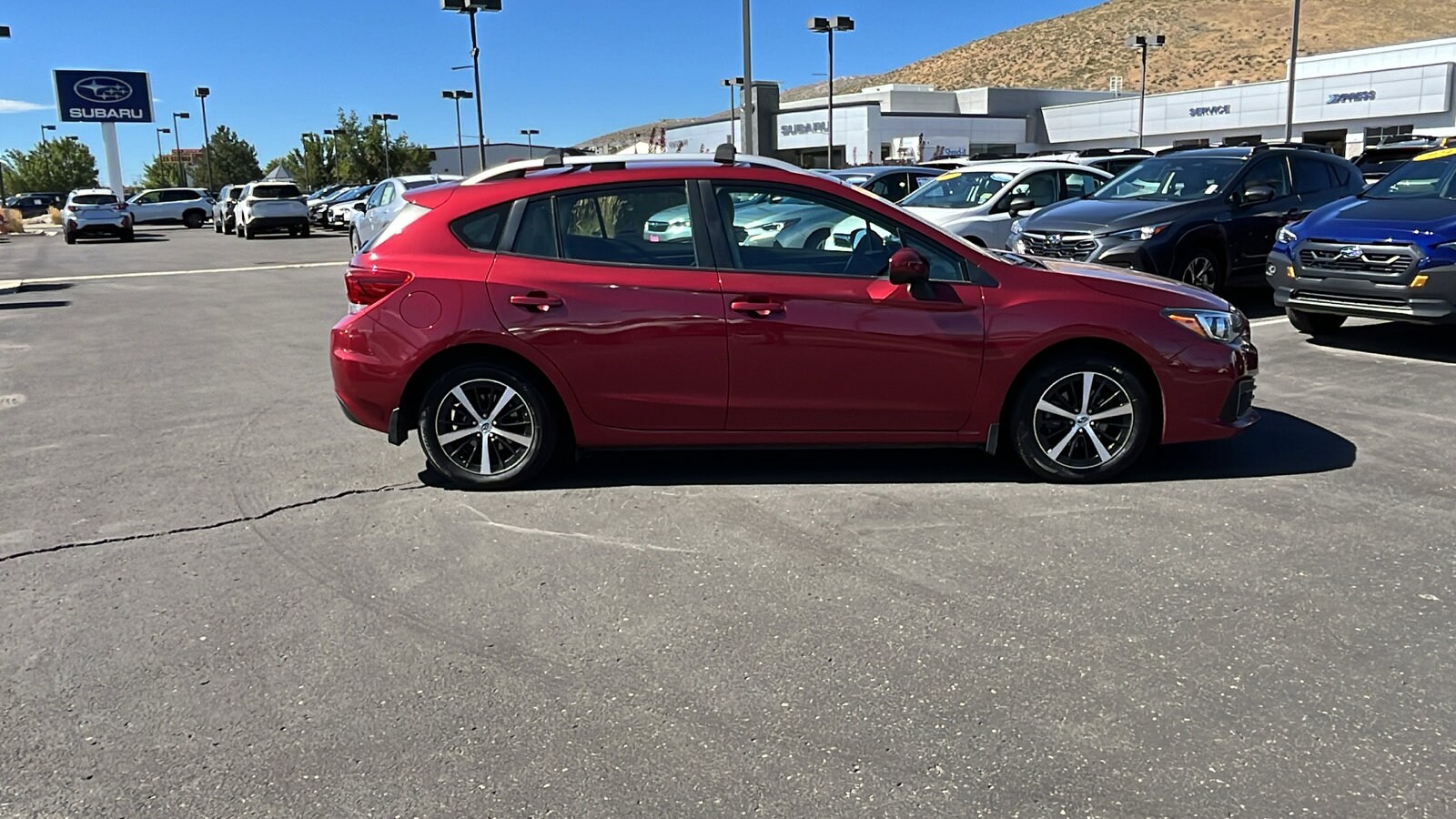 Certified 2022 Subaru Impreza Premium with VIN 4S3GTAV63N3717071 for sale in Carson City, NV