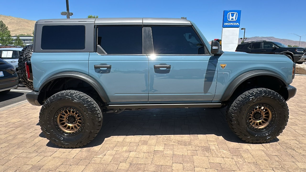 Used 2022 Ford Bronco 4-Door Badlands with VIN 1FMEE5DP4NLB82024 for sale in Carson City, NV