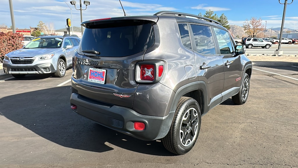 Used 2017 Jeep Renegade Trailhawk 4x4 SUV