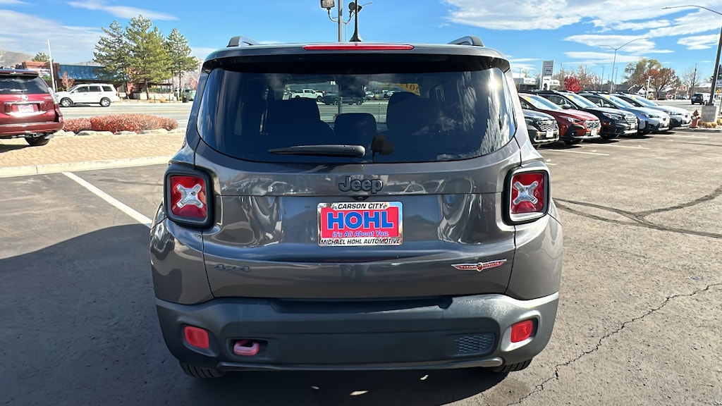 Used 2017 Jeep Renegade Trailhawk 4x4 SUV