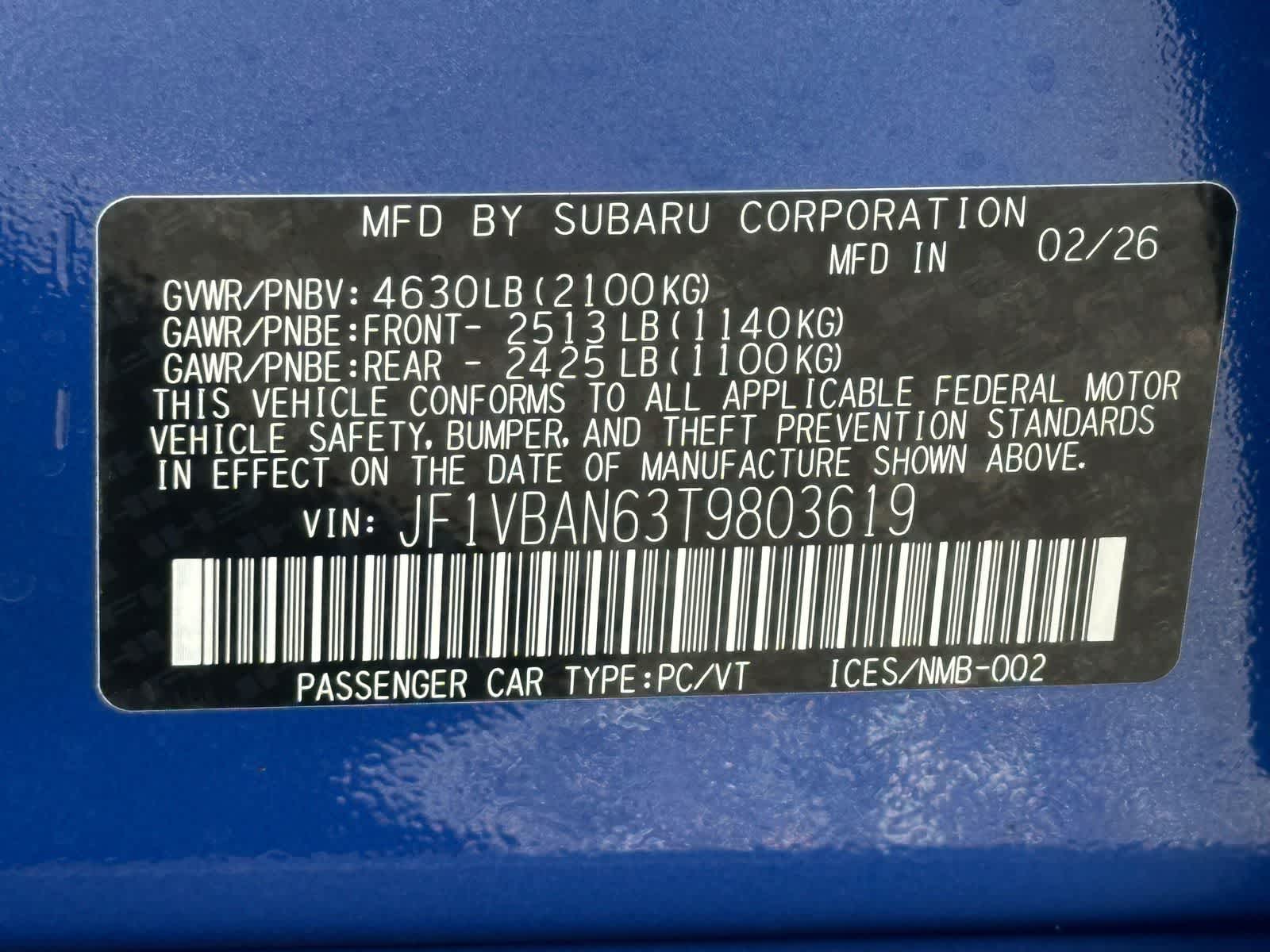 Thumbnail: 2026 Subaru WRX - 30