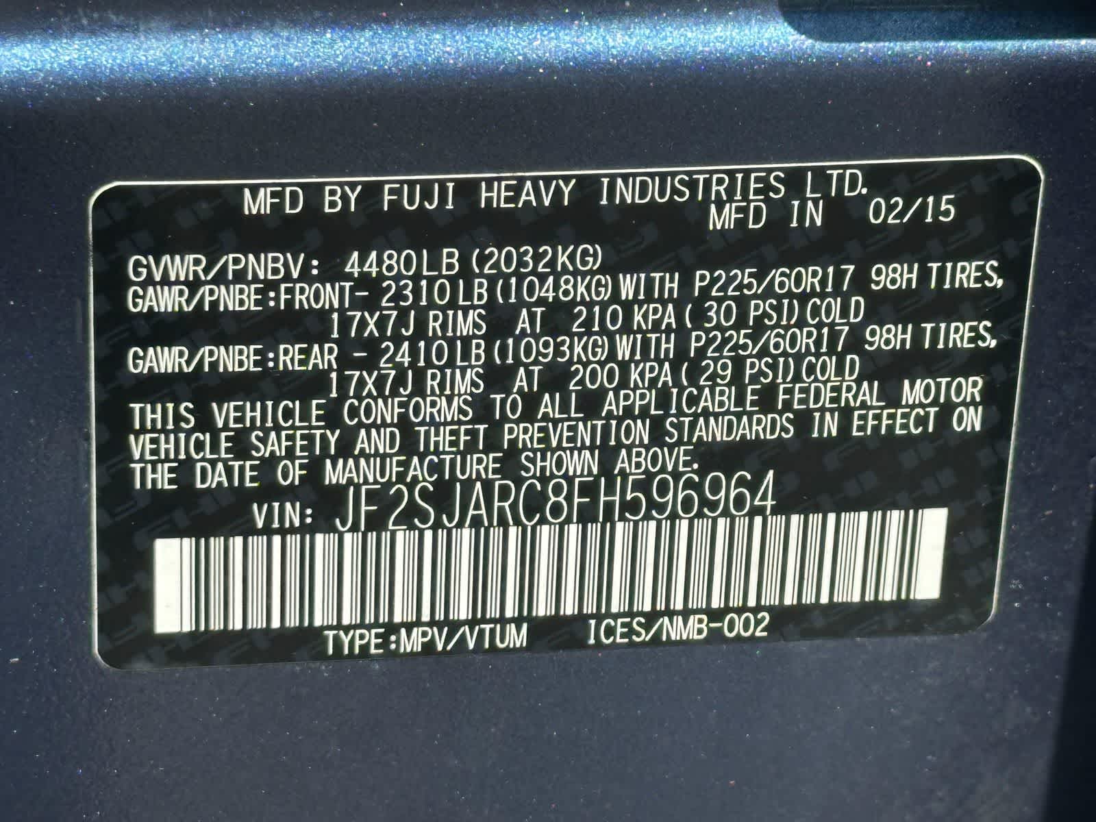 Thumbnail: 2015 Subaru Forester - 30