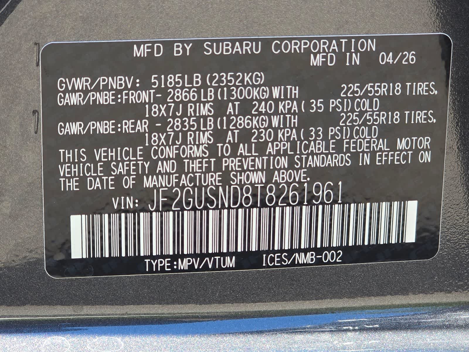 Thumbnail: 2026 Subaru Crosstrek - 32
