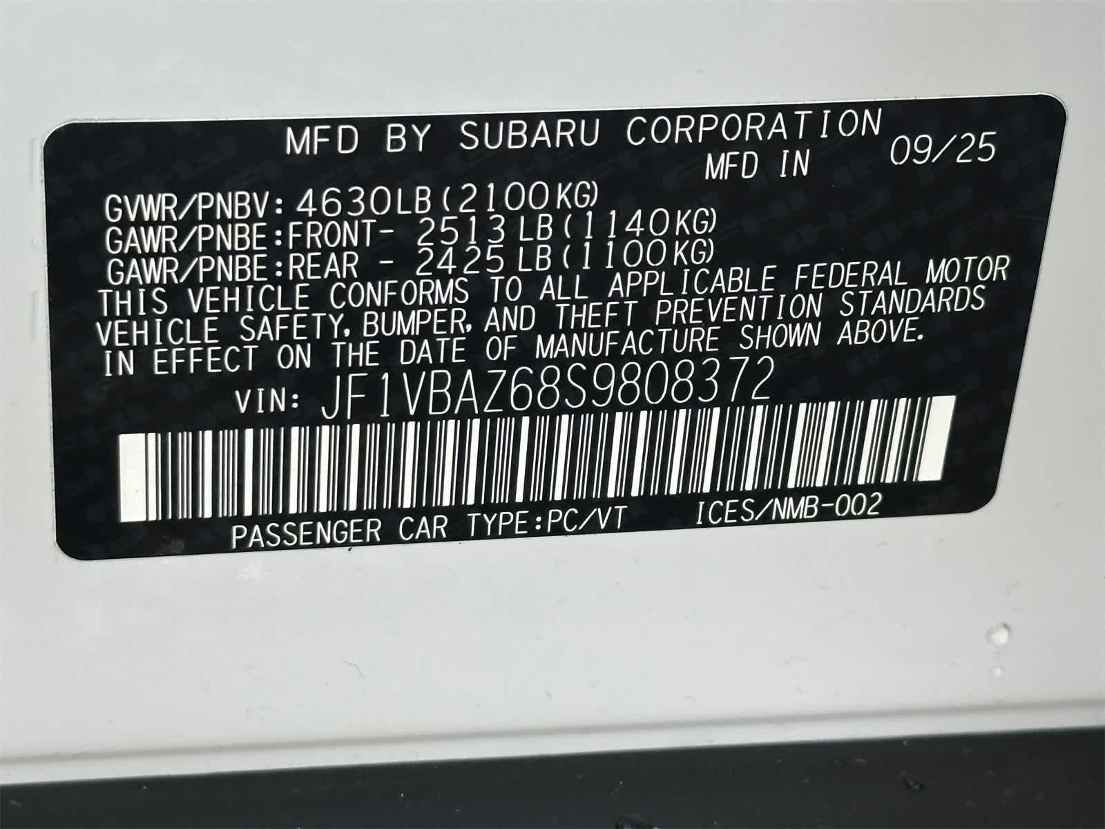 Thumbnail: 2025 Subaru WRX - 25