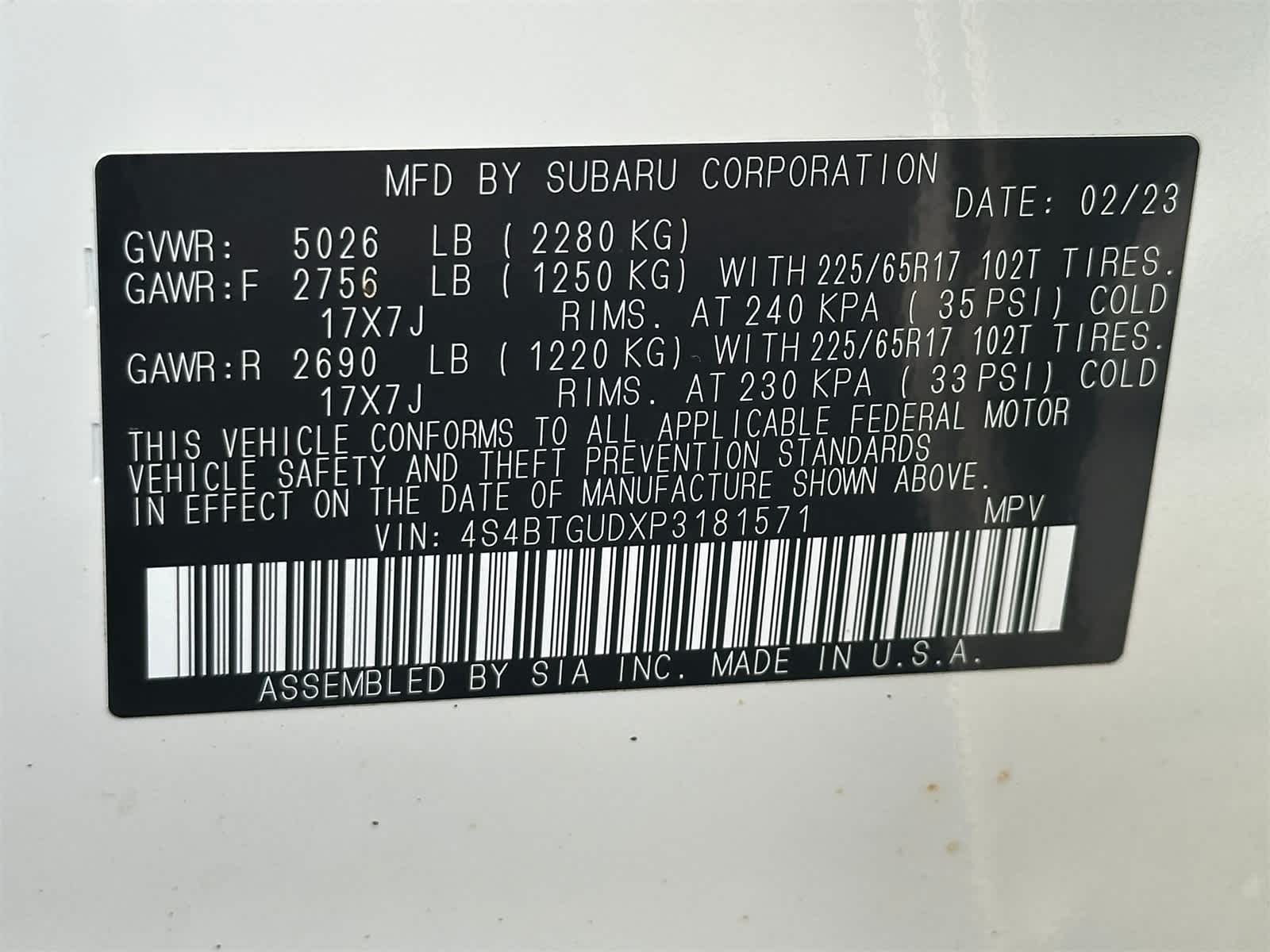 Thumbnail: 2023 Subaru Outback - 26