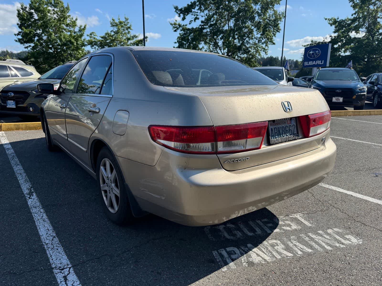 Used 2003 Honda Accord EX with VIN 1HGCM665X3A095660 for sale in Bellevue, WA