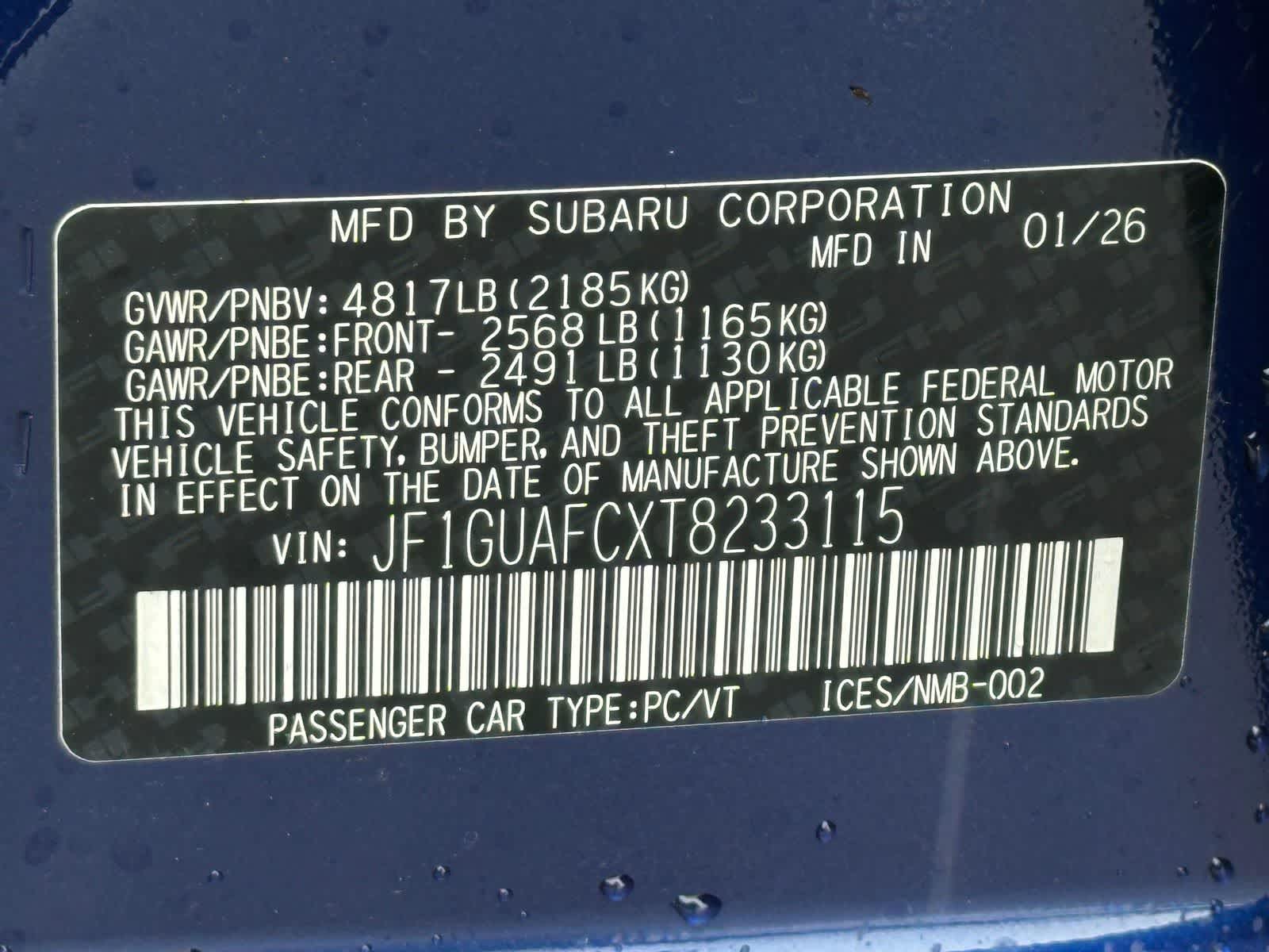 Thumbnail: 2026 Subaru Impreza - 27