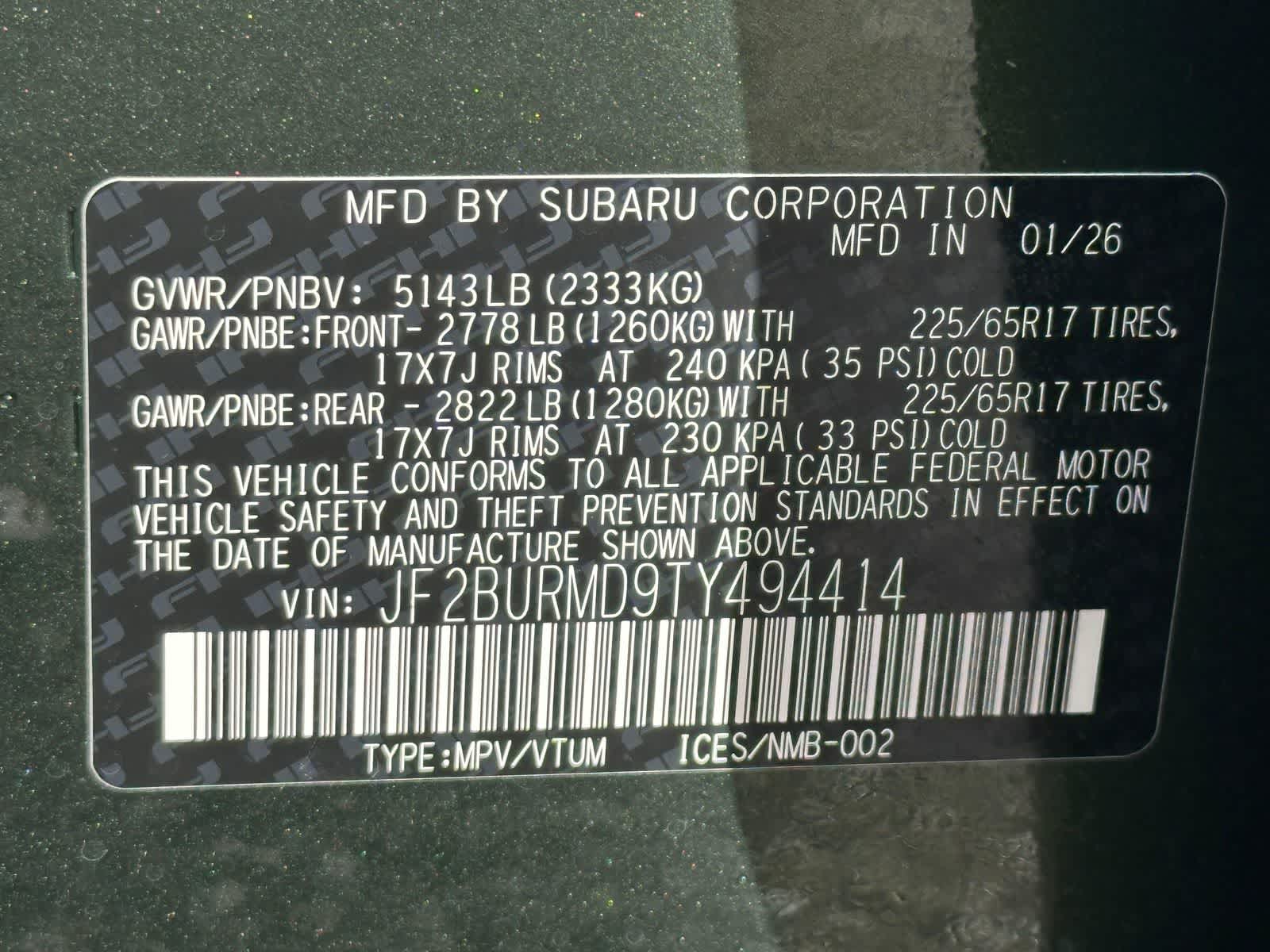 Thumbnail: 2026 Subaru Outback - 29