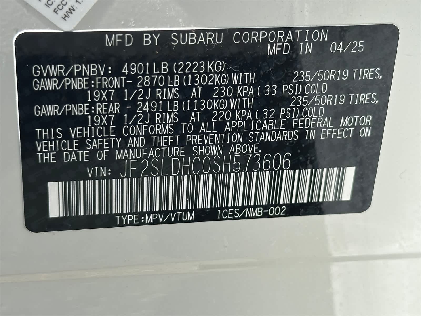 2025 Subaru Forester Sport 28