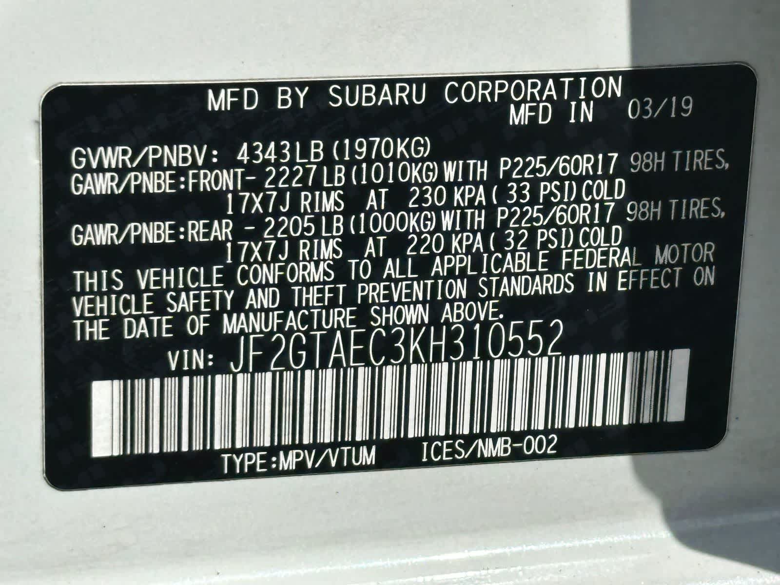 Thumbnail: 2019 Subaru Crosstrek - 31