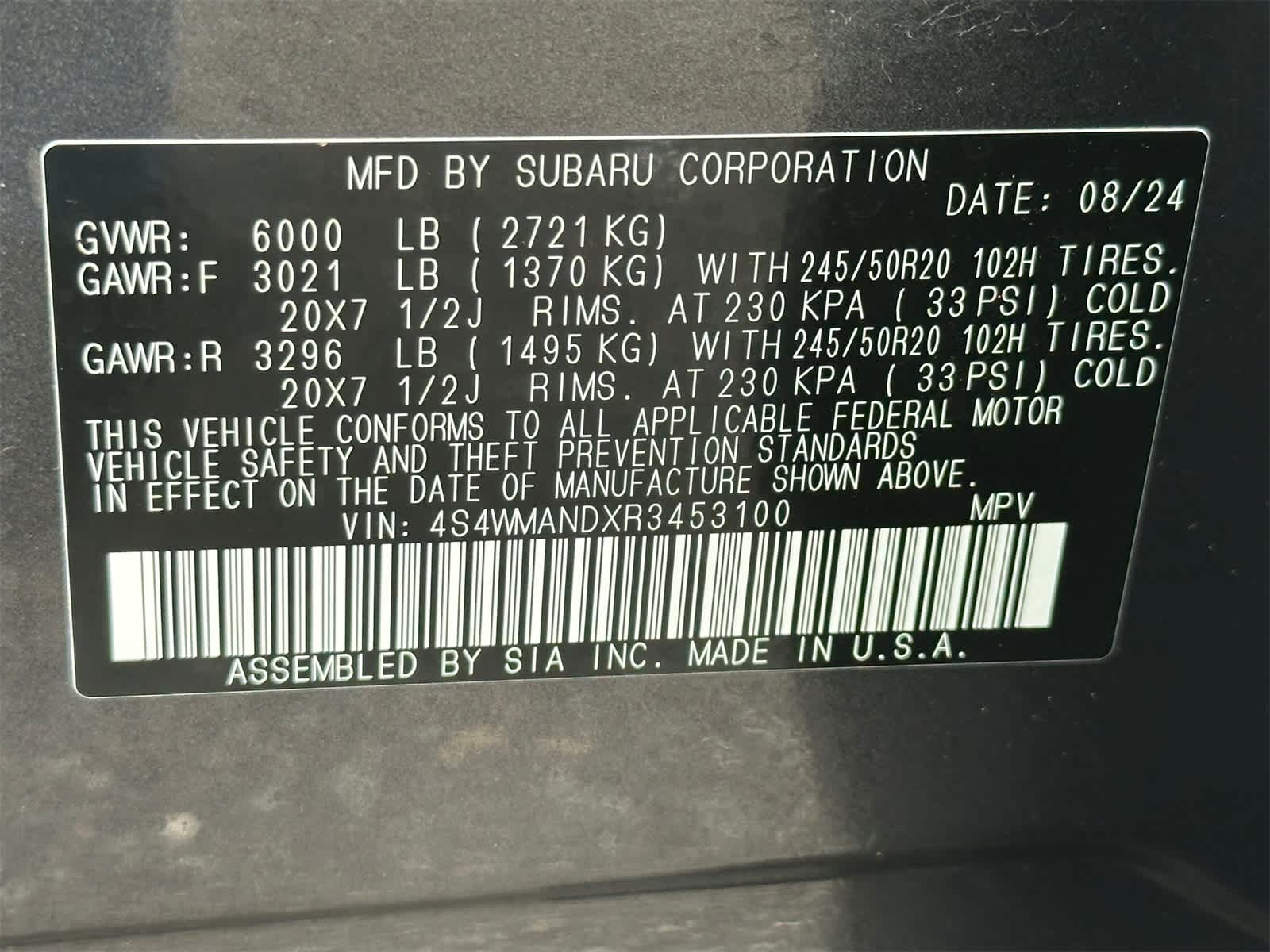 Thumbnail: 2024 Subaru Ascent - 27