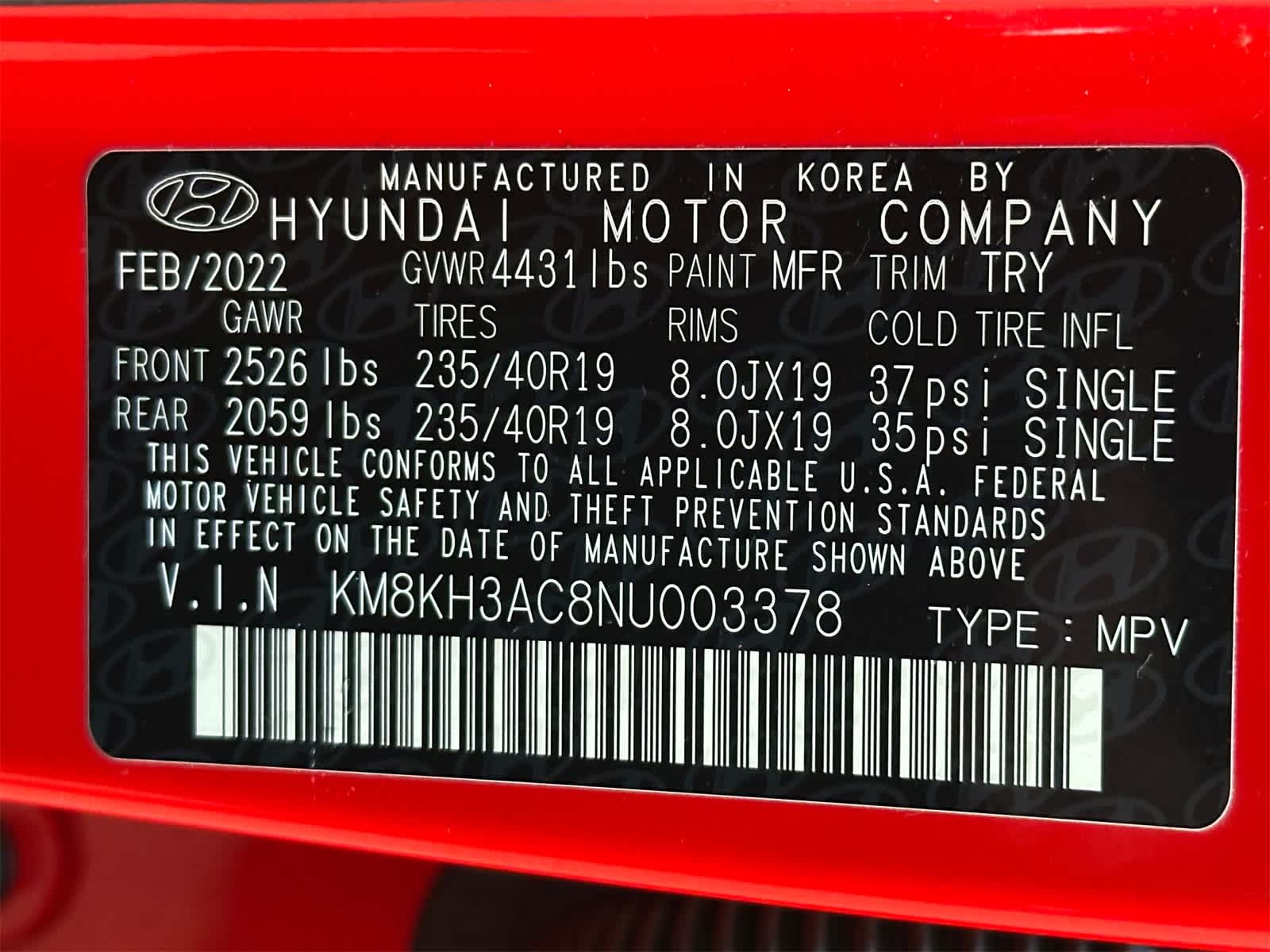 Thumbnail: 2022 Hyundai Kona - 27