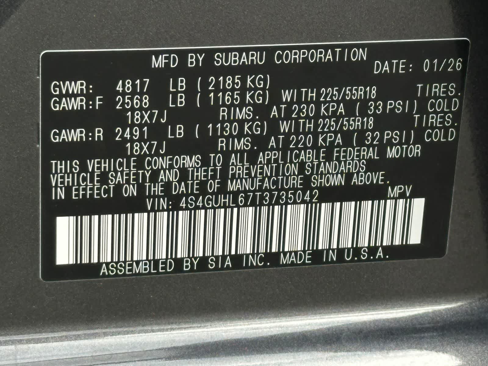 Thumbnail: 2026 Subaru Crosstrek - 26