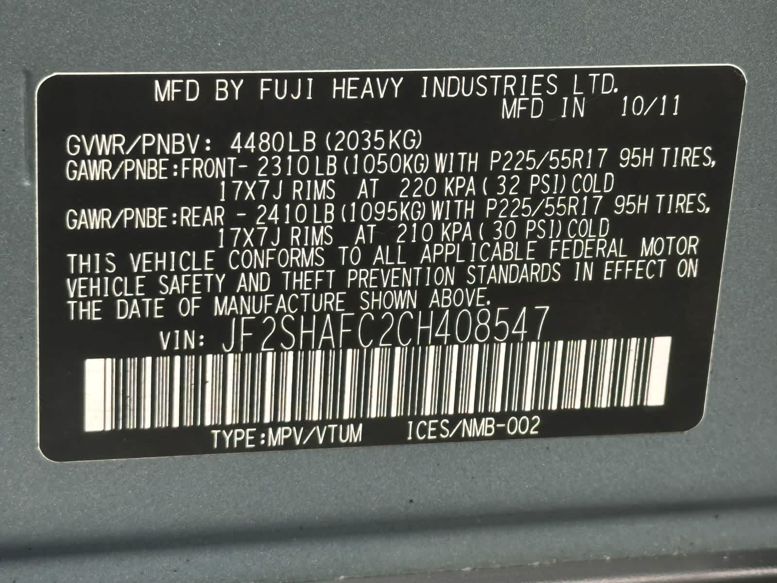 Thumbnail: 2012 Subaru Forester - 27