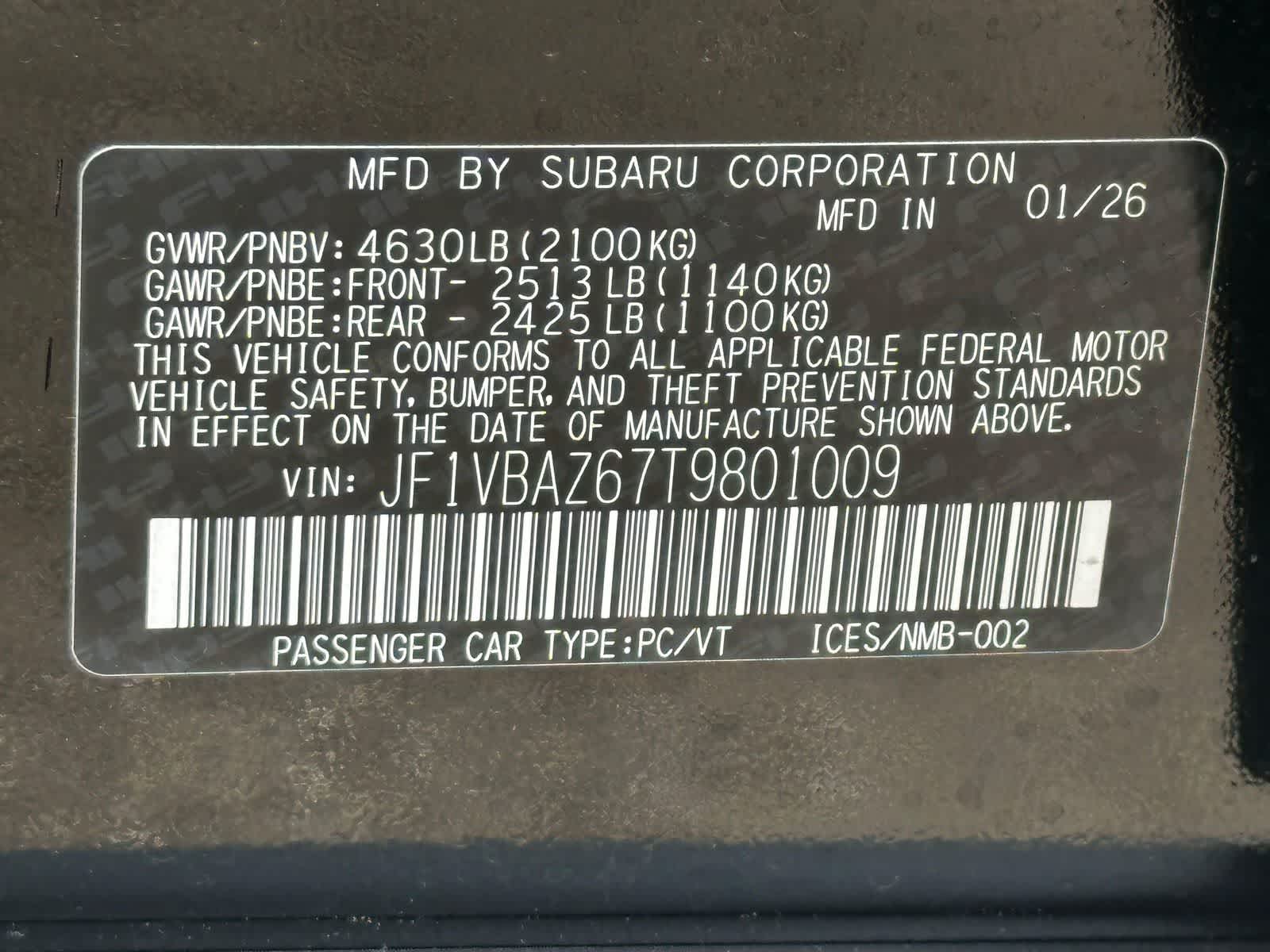 Thumbnail: 2026 Subaru WRX - 30