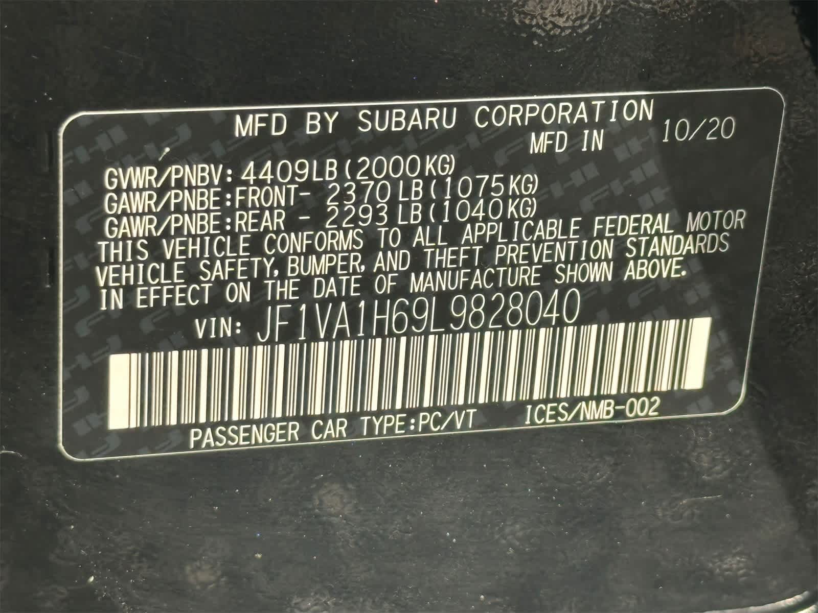 Thumbnail: 2020 Subaru WRX - 28