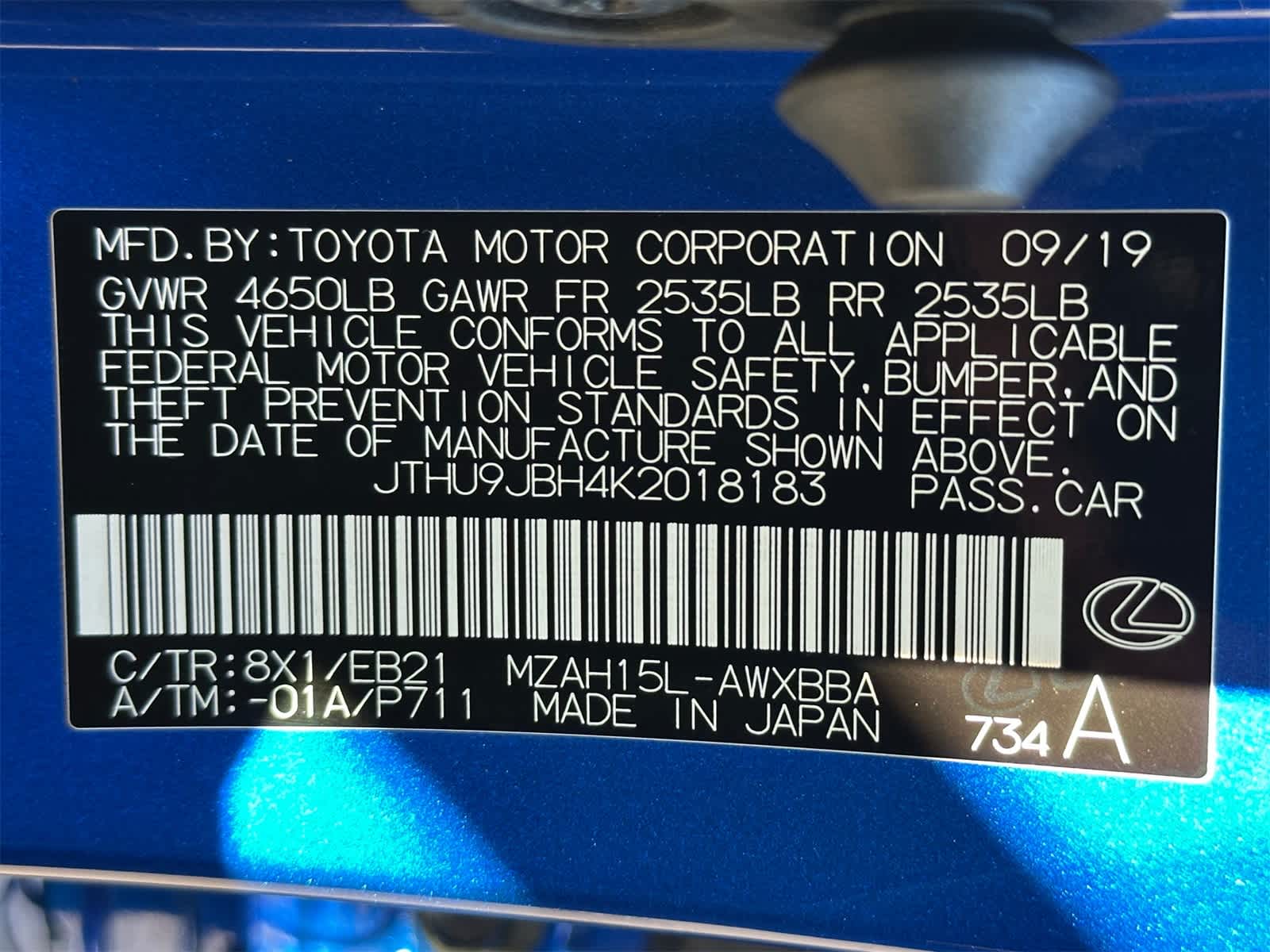 Thumbnail: 2019 Lexus UX - 29
