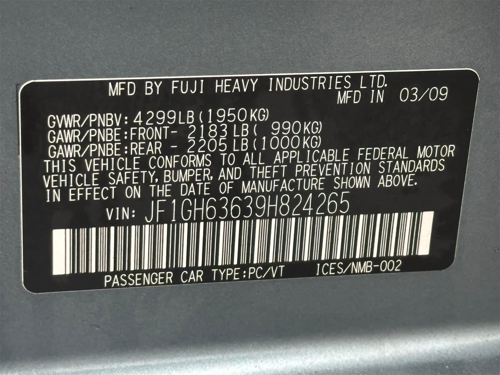 Thumbnail: 2009 Subaru Impreza - 26