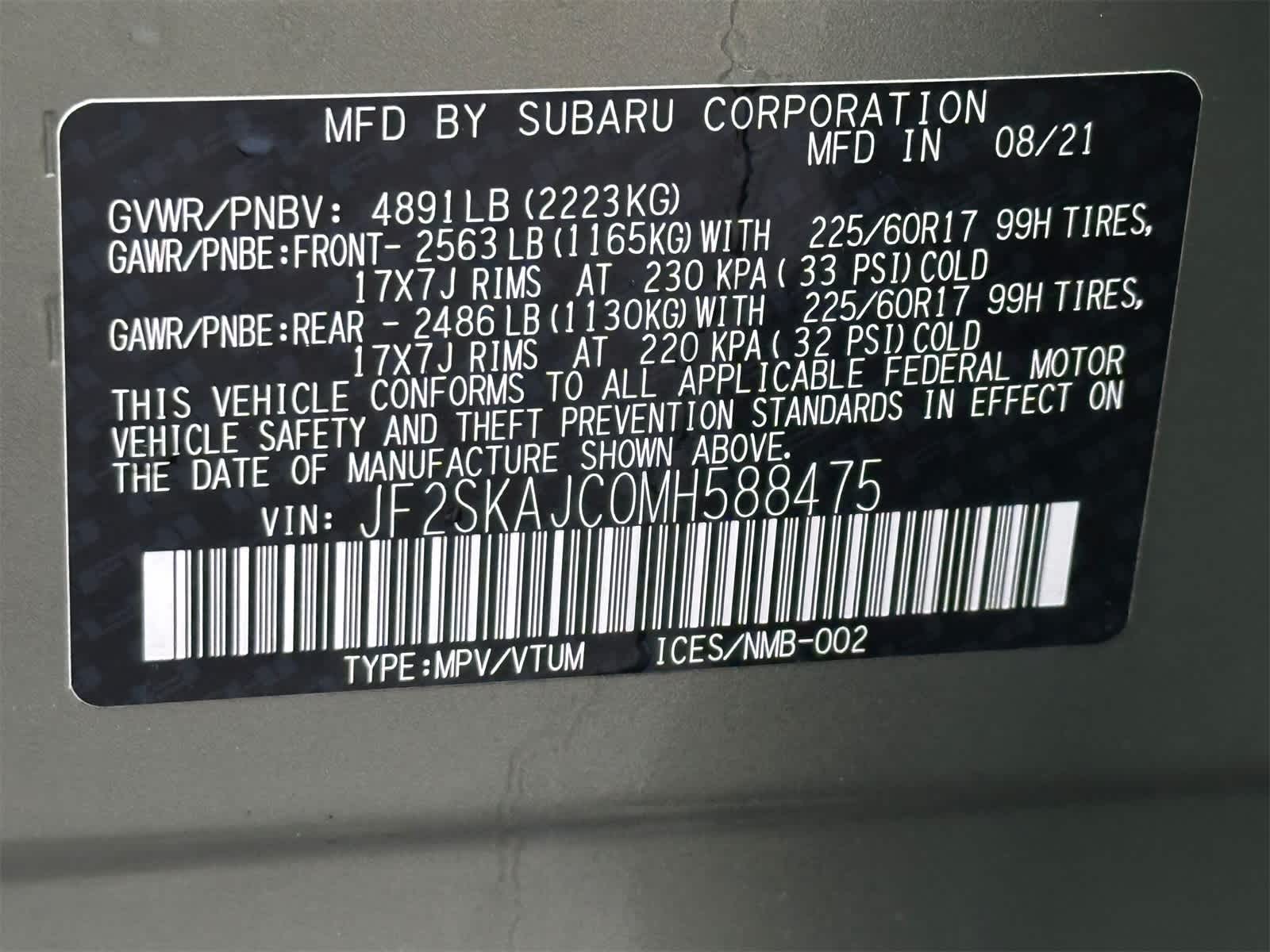 Thumbnail: 2021 Subaru Forester - 30